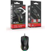 R8, 1633, 6D RBG Gaming Mouse - Black image