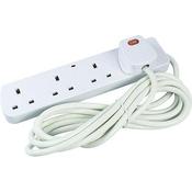 PowerPlus Extension Lead 4 Way 13A (250V AC) 2M image