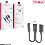 VEN-DENS VD-AUX005 Lightning to 3.5mm 13cm