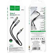 HOCO UPA21 2 in 1 3.5 Audio Adapter Cable Male to 2 Female image