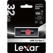 LEXAR USB 3.2 Gen 1 Jumpdrive Dual Drive D300 image