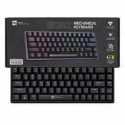 R8 GK302 68-Key Compact Tri-Mode Rechargeable RGB Mechanical Keyboard image