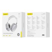 FONENG BL59 ANC Noise Canceling Bluetooth Headset - Silver image