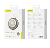 FONENG M1 Metal Bluetooth Speaker Brown image