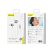 FONENG, T67 In-Ear Heavy Bass EarphoneType-C - Silver image