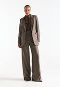 Jansen Amsterdam April Camel pinstripe blazer - UK 12 / L / 40 image