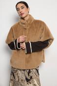 Bariloche Aris Camel Cape Coat - UK 8/38/S image