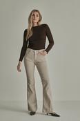 Para Mi  Jade  Vintage Corduroy in beige - 38/UK 12 Leg 32" image