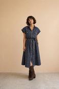 Vero Dress in Navy Check - S/M - 10-12 image