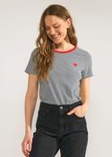 Numph - NUALEXA T-SHIRT - Airy Blue - UK 12 / M / 38 image