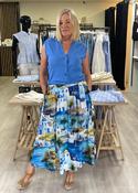 More &amp; More Summer Print Skirt - Uk 10/36 image
