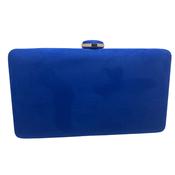Kourt Blue Suede Clutch image