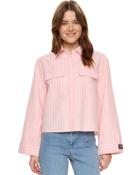 Numph - NUKELSEY SHIRT in Pink - Peony / Uk 12/38 image