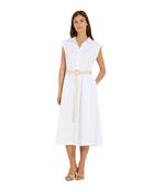 More &amp; More Shirt Dress in White - 38/UK12 image