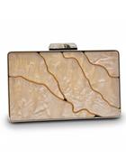 Coralie Clutch in Gold image