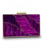 Coralie Clutch in Purple image