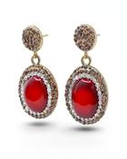 Nevae Coral Gemstone Earrings image