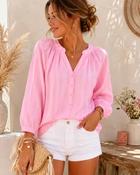 Erica Blouse - Rose Shadow - M/12
