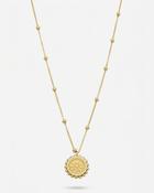 Sunny Stainless Steel Coin Pendant Necklace image