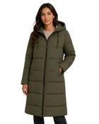 Numph - Nuarven Long Puffer Jacket Forest Night - UK 14 / 40 / L image