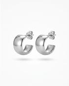 Emrys Silver Metallic Hoops image