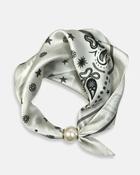 Esti White Magnetic Scarf image