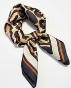 Shauna Brown Leopard Scarf image