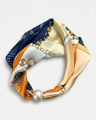 Myla Navy Magnetic Scarf image