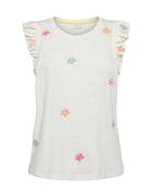 Numph - NUNESSA T-SHIRT - GOTS - Cloud Dancer - UK 8 / S / 36 image