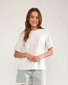 Numph Nutide T-Shirt – Bright White - UK 14 / XL / 42 image