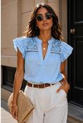 Dora Blue Blouse - S/M