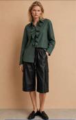 Damienne Blouse in Moss Green - M/L - 14-16 image