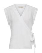 Pieszak Lina Linen Wrap Blouse - Uk 8/34 image