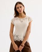 Leo &amp; Ugo Beige top BE712 - UK14/SIZE 3