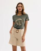 Leo &amp; Ugo Linen Shorts JEP925 - UK14/SIZE 3