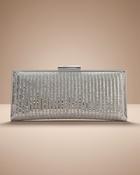 Millie Clutch in Silver image
