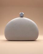 Lena Clutch Bag in Light Grey image