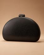 Larissa Diamante Clutch Bag in Black image