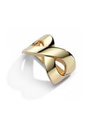 Maya Scarf Ring in Gold