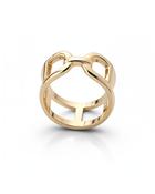Lia Scarf Ring in Gold