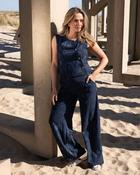 Kimara Mel Navy Trousers - M/12 image