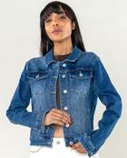 Caite Stretch Denim Jacket - UK 14 / XL / 42 image