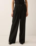 More &amp; More Belt Trousers in Black - 8/34 image