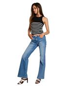 Para Mi Jade Flare in Medium Used Blue - 36/UK 10 Leg 30" image