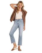 Para Mi - Mila Mini Flare Jean Sky - 36/UK 10 Leg 28" image