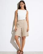 Tinta Dafne Shorts in Beige - UK 14/44/XL image