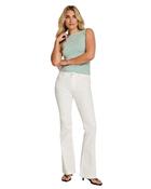 Para Mi Jade Flare in White - 38/UK 12 Leg 32" image