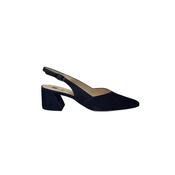 Hogl 9104612 Dark Blue Slingback Low Heels - UK 5 image