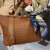 Valentino Shantel Woven Brown Bag image