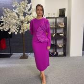 Kameya Ava Dress in Fuchsia - UK 10/38 image